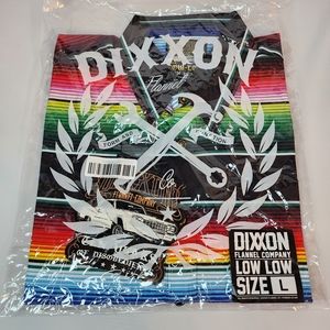 DIXXON Shirts Dixxon Low Low Party Shirt Serape Mens Large Mostly
